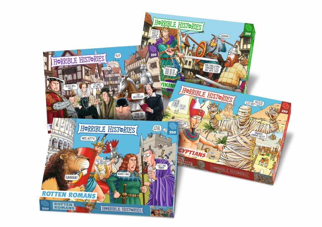 Horrible Histories Vicious Vikings 250 Piece Puzzle Tall Tales Books