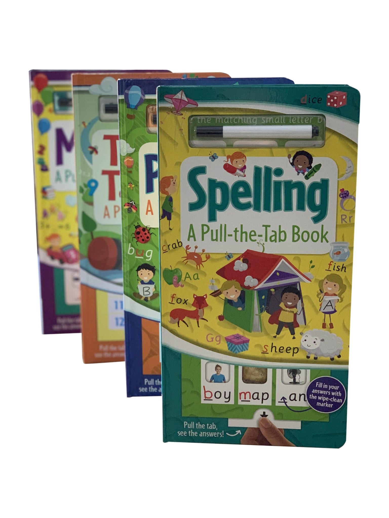 Early Learning Maths, Phonics, Times Tables & Spelling A PulltheTab 4