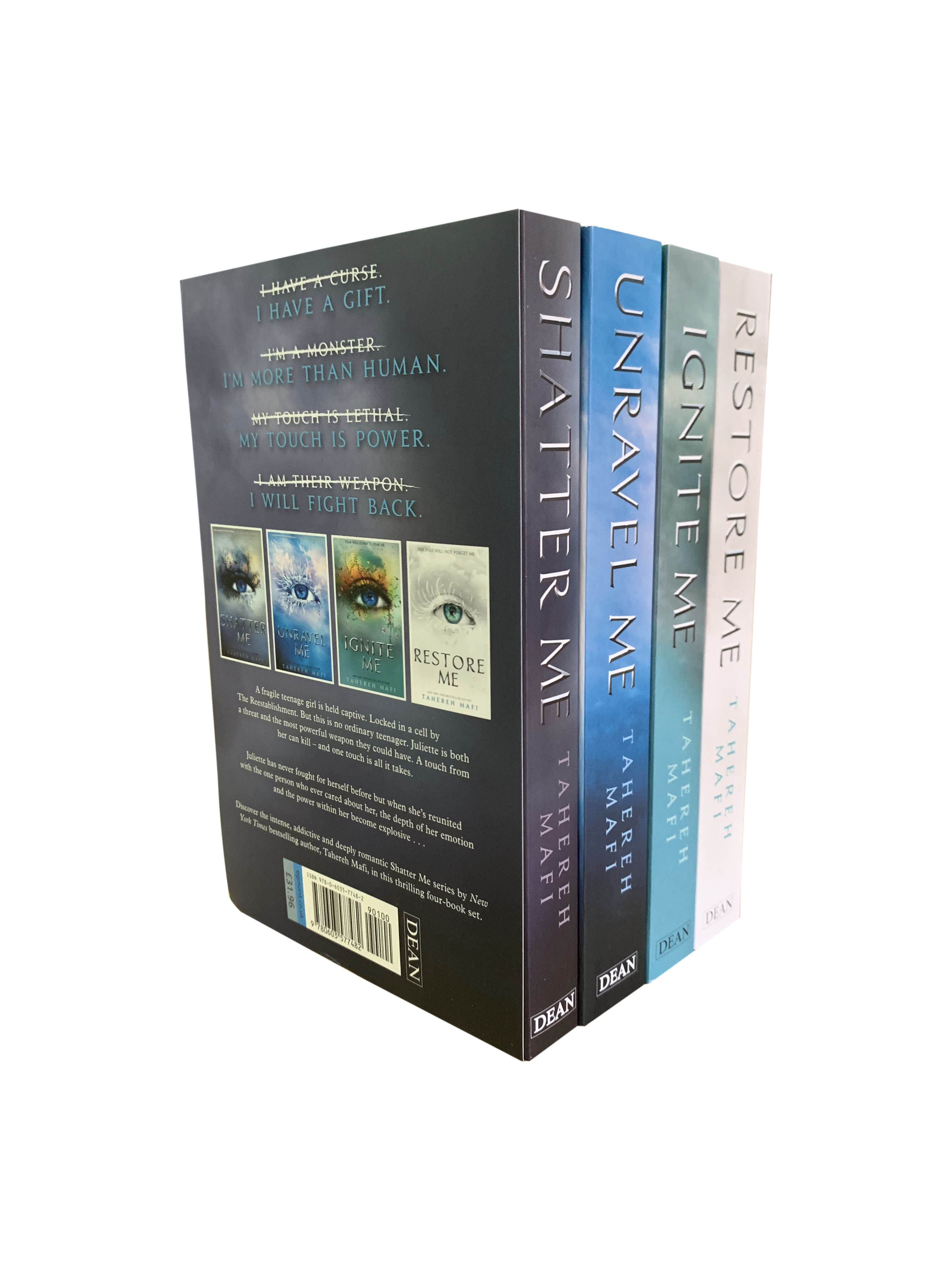 Shatter Me Series 4 Book Collection Set By Tahereh Mafi - Tall