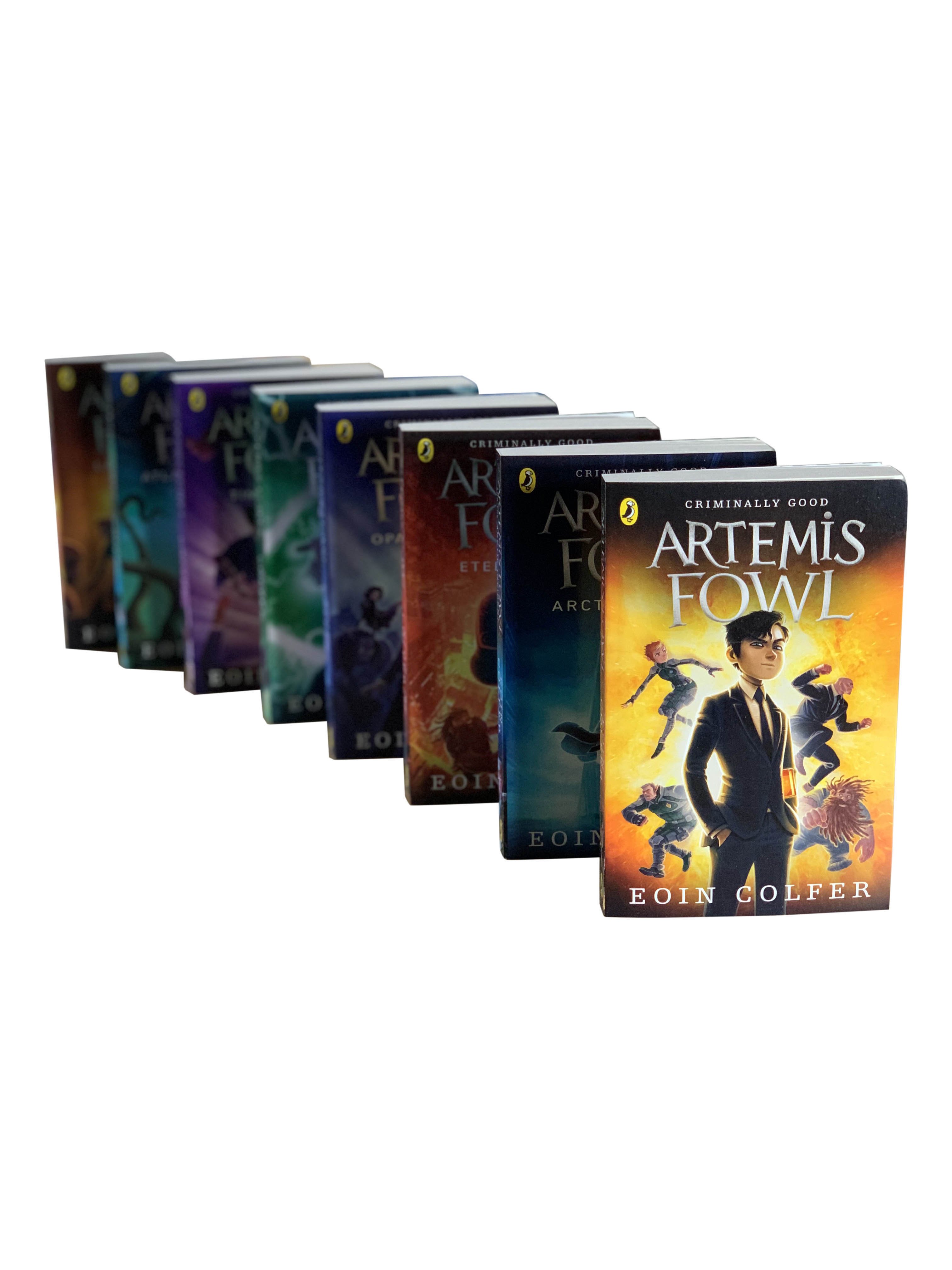 Artemis Fowl Series 8 Books Collection Set By Eoin Colfer- Ages 9-16 -  Paperback